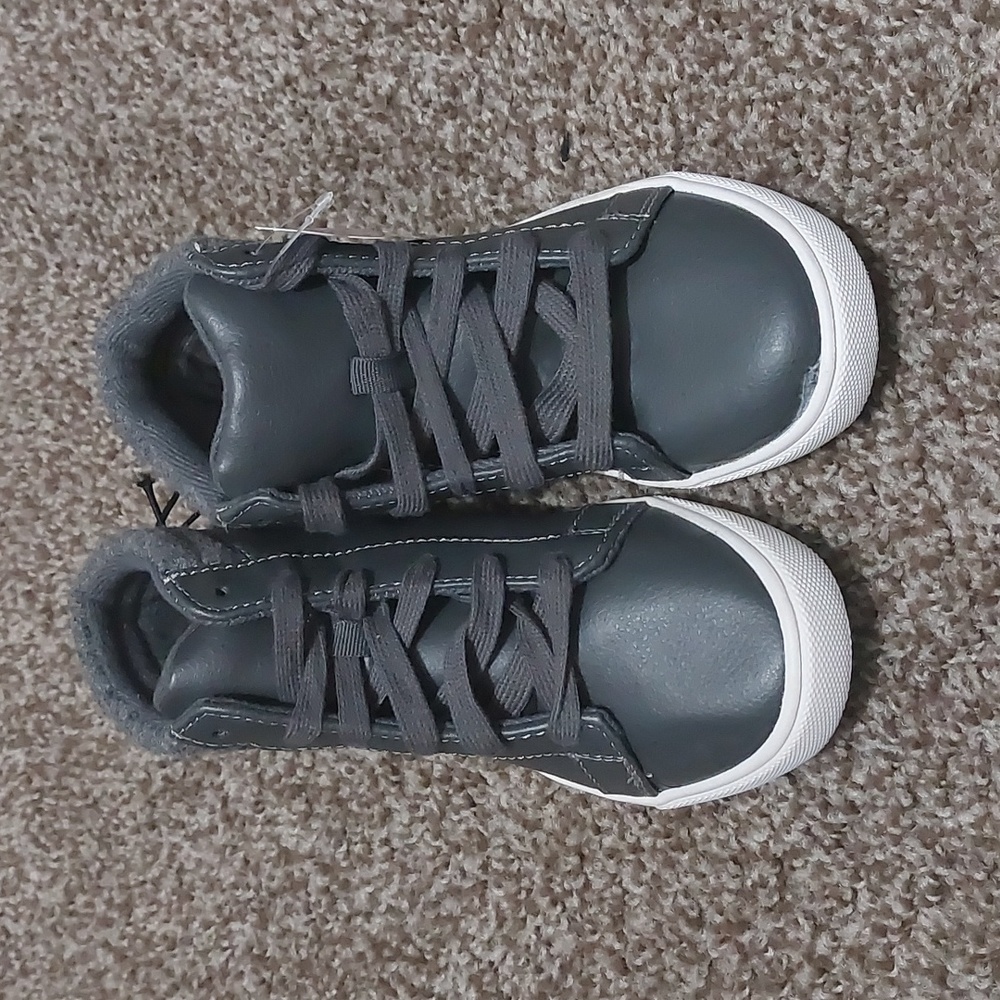 Gray Wonder Nation High Top Shoes